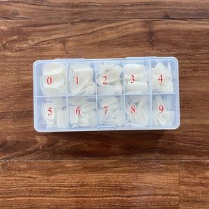 Coffin Shaped Plastic Nails